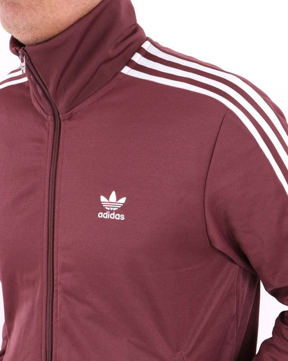 Adidas Originals Beckenbauer Track Top Quiet Crimson
