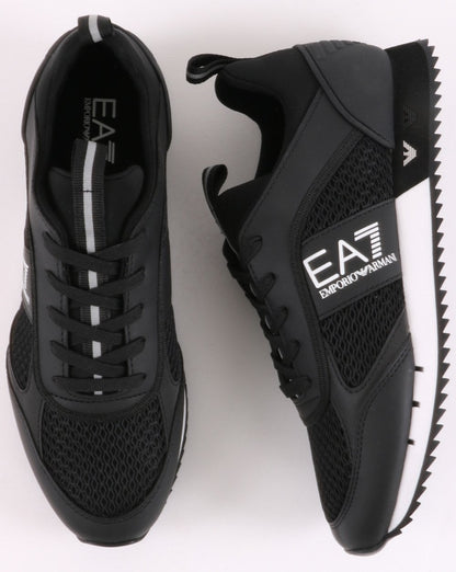Emporio Armani EA7 Runner Trainer Black/white