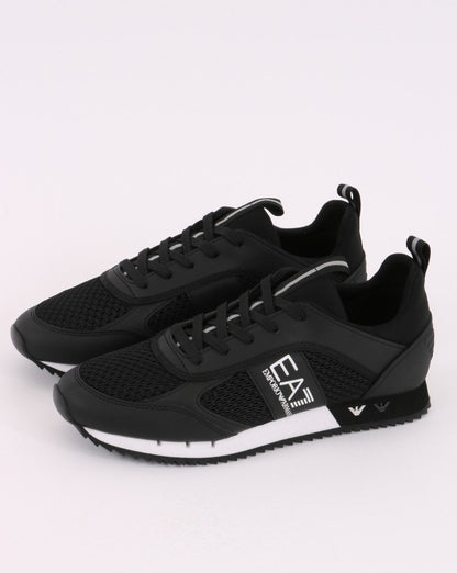 Emporio Armani EA7 Runner Trainer Black/white