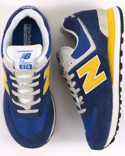 New Balance 574 Trainer Blue/Yellow