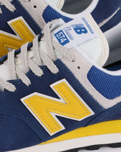 New Balance 574 Trainer Blue/Yellow