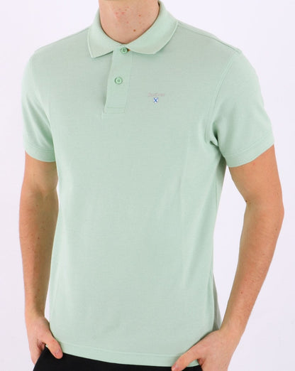 Barbour Sports Polo Dusty Mint