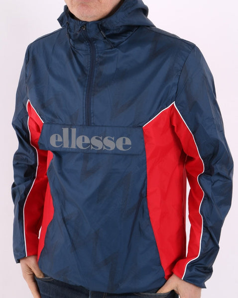 Ellesse 1/2 Zip Jacket Navy/Red