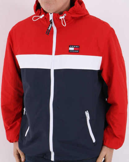 Tommy Jeans Chicago Windbreaker Navy/Red/White