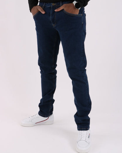 Trojan Straight Leg Jeans Dark Blue