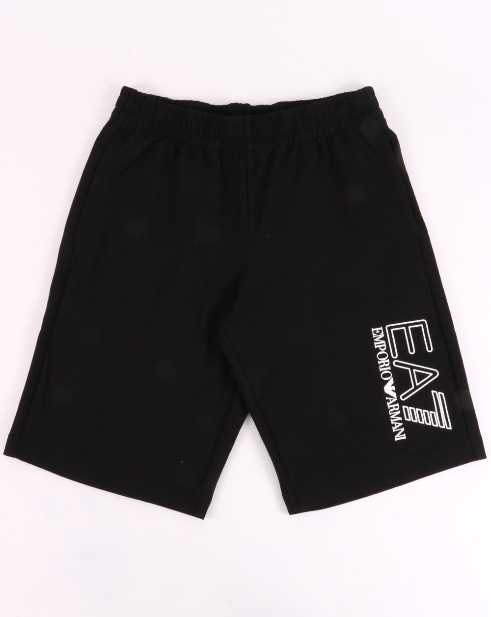 Emporio Armani EA7 Logo Shorts Black