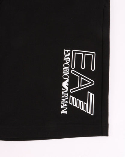 Emporio Armani EA7 Logo Shorts Black