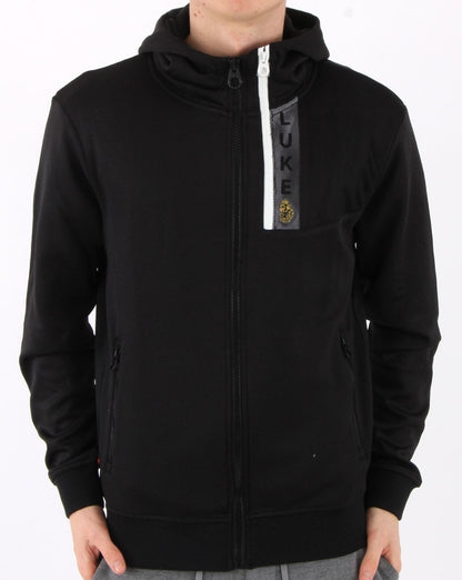 Luke Sport Kendrick Full Zip Hoodie Black