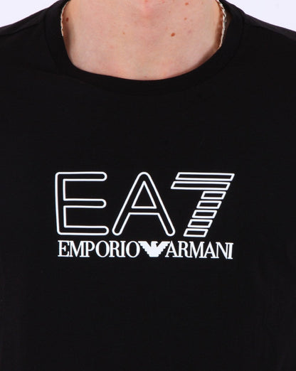 Emporio Armani EA7 Fundamental Sporty T-shirt Black