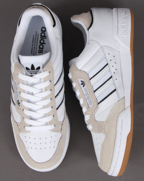 Adidas Continental 80 Stripes Trainers White/Black/Off White