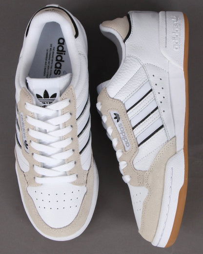 Adidas Continental 80 Stripes Trainers White/Black/Off White