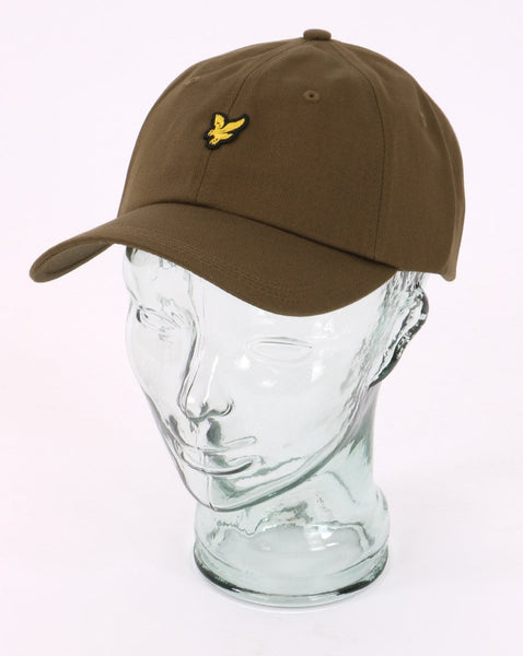 Lyle & Scott Cotton Twill Baseball Cap Olive
