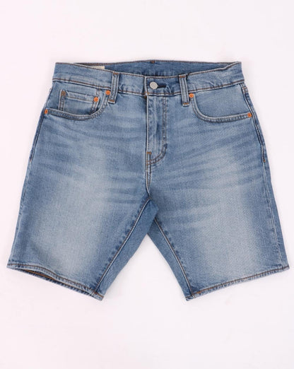 Levi's 412 Slim Shorts Light Blue