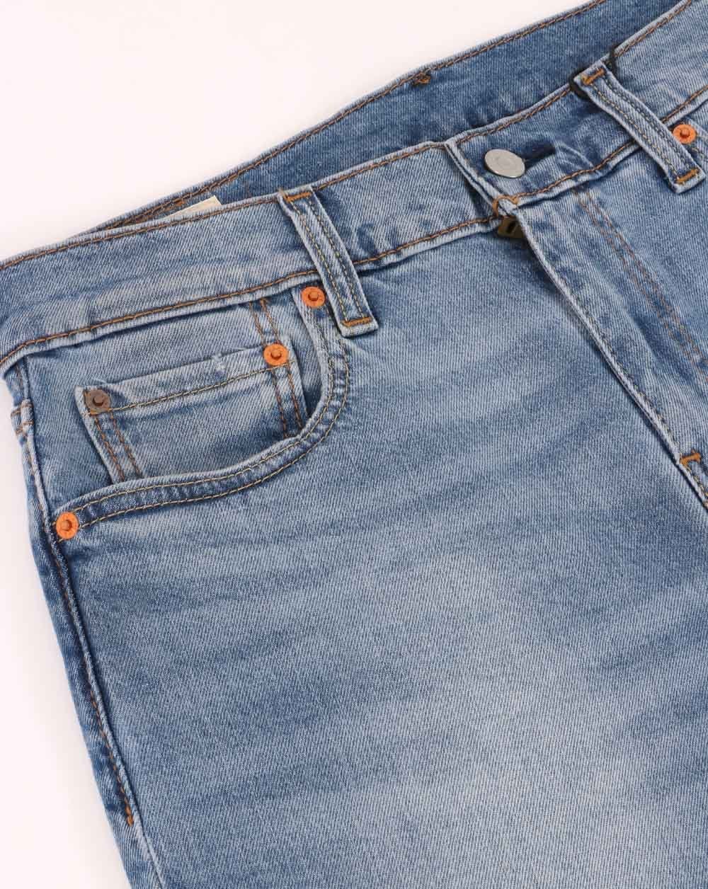 Levi's 412 Slim Shorts Light Blue