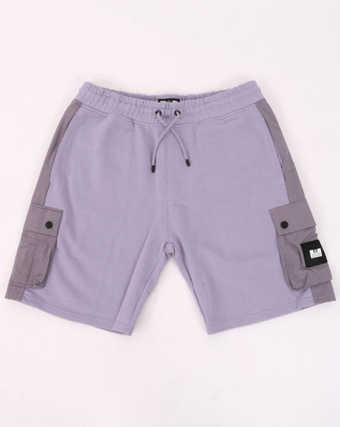 Weekend Offender Cargo Sweat Shorts Primrose