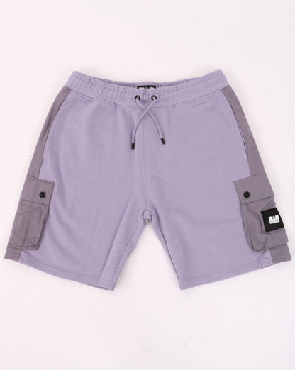Weekend Offender Cargo Sweat Shorts Primrose