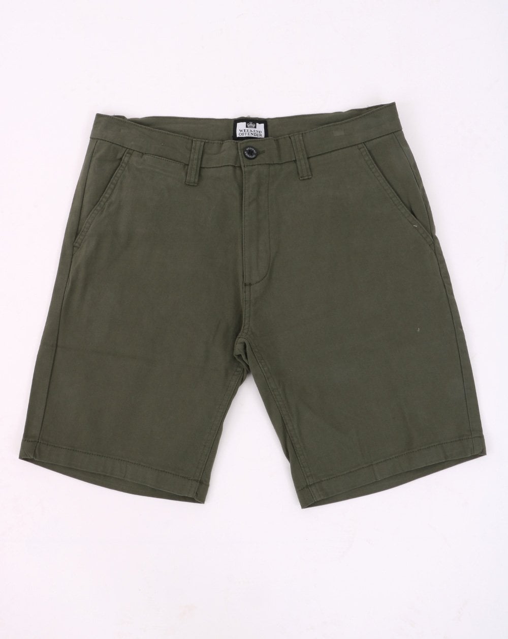 Weekend Offender Ivan Shorts Dark Green