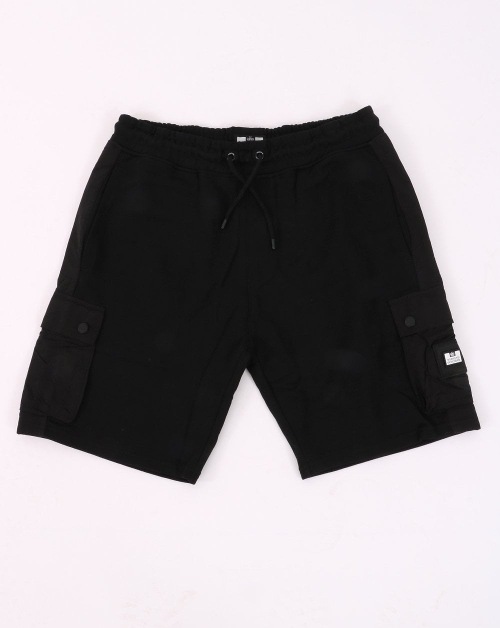 Weekend Offender Cargo Sweat Shorts Black
