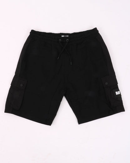 Weekend Offender Cargo Sweat Shorts Black