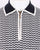 Ska & Soul Diamond Knit Polo Shirt Navy