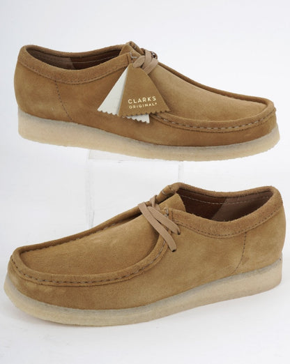Clarks Originals Wallabee Shoe Oatmoss Suede