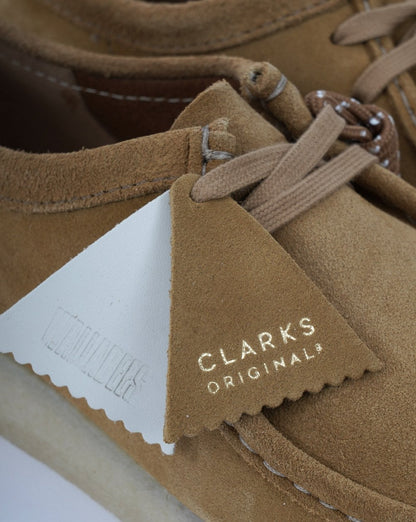 Clarks Originals Wallabee Shoe Oatmoss Suede