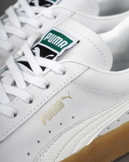 Puma Suede Crepe Trainers White Leather