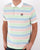Fila Vintage Pastels Polo Shirt Pink/Mint/Sky