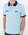Ellesse Lessepsia Polo Shirt Sky Blue/Navy