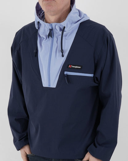 Berghaus Dean Street Wind Shirt Navy/Lilac