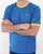 Fila Vintage Ringer T Shirt Blue/Yellow