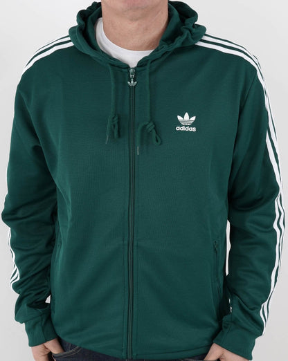 Adidas Originals Adicolor Full Zip Hoody Collegiate Green