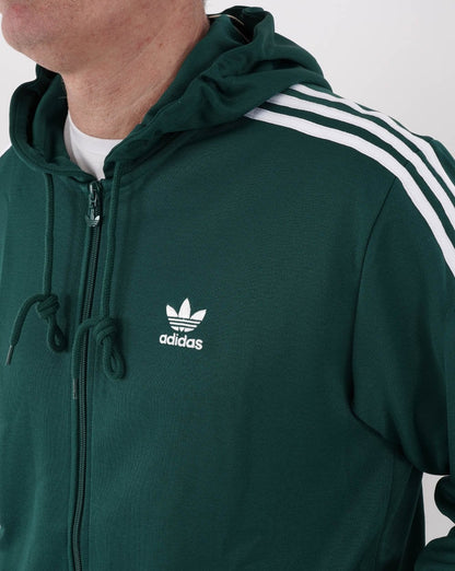 Adidas Originals Adicolor Full Zip Hoody Collegiate Green