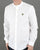 Lyle & Scott Grandad Collar Shirt White