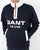 Gant Retro Logo Half Zip Sweat Navy