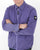 Weekend Offender Arrow Hwy Overshirt Purple Ink