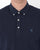 Pretty Green Poplin Long Sleeve Polo Navy