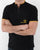 Sergio Tacchini Masters 1/4 Zip Polo Black/Gold