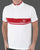Sergio Tacchini Masters 1/4 Zip Polo White/Red