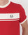 Sergio Tacchini Masters T Shirt Red/Off White