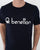 Benetton Large Logo T-shirt Navy