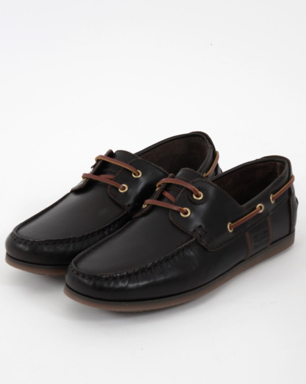 Barbour Capstan Boat Shoe Dark Brown
