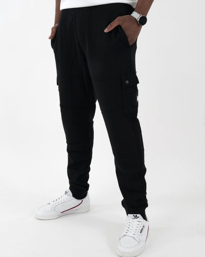 Weekend Offender Kwale Cargo Jog Pant Black