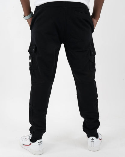 Weekend Offender Kwale Cargo Jog Pant Black