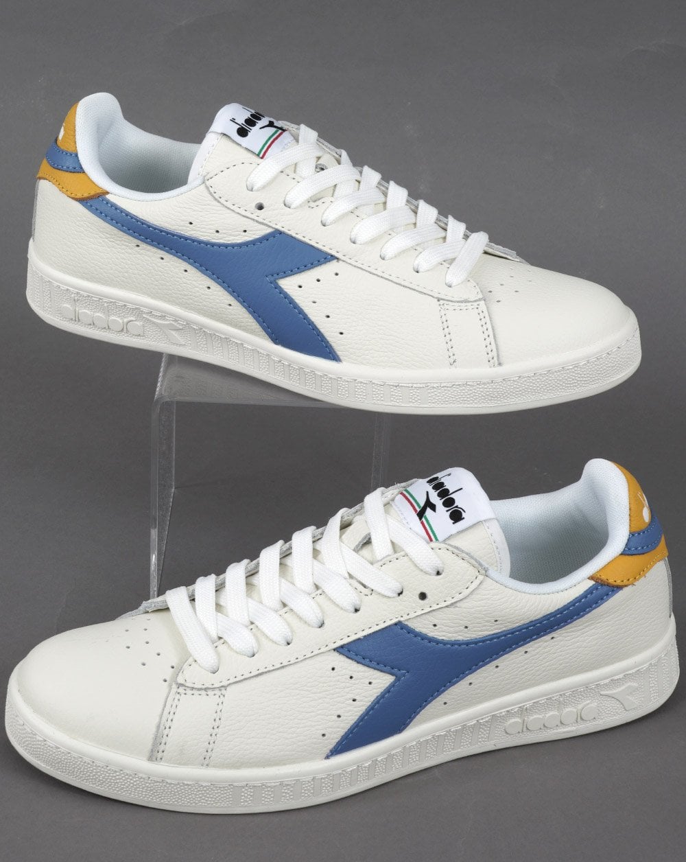 Diadora Game L Low Trainers White/Riviera