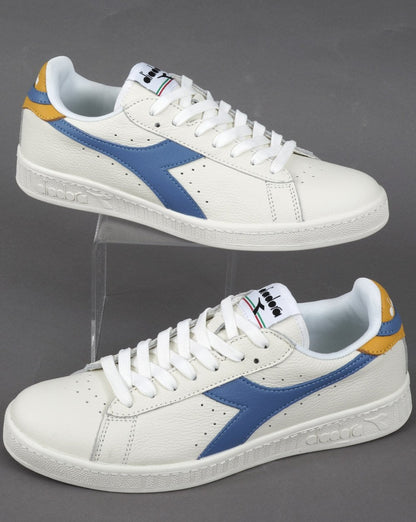 Diadora Game L Low Trainers White/Riviera