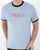 Trojan Outline Logo T-shirt Sky