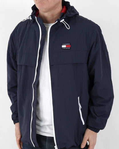 Tommy Jeans Chicago Windbreaker Navy