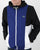 Lacoste Sport Hooded Panel Jacket Black/Blue/White