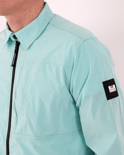 Weekend Offender Pepperwood Ave Overshirt Aqua